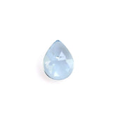 AQUAMARINE ROSE CUT PEAR CAB (A) 4X3MM 0.13 Cts.