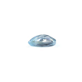 AQUAMARINE ROSE CUT PEAR CAB (A) 4X3MM 0.13 Cts.