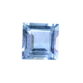 AQUAMARINE CUT SQUARE (A/SI) 7MM 1.35 Cts.