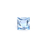 AQUAMARINE PRINCESS CUT SQUARE (A) 3MM 0.15 Cts.