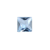 AQUAMARINE PRINCESS CUT SQUARE (A) 3.50MM 0.19 Cts.