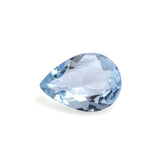AQUAMARINE CUT PEAR (A/SI) 7X6MM 0.60 Cts.