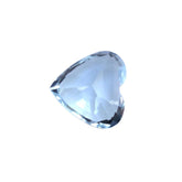 AQUAMARINE CUT HEART (A/SI) 5MM 0.40 Cts.