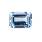 AQUAMARINE CUT OCTAGON (A/SI) 7X5MM 0.90 Cts.