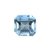 AQUAMARINE CUT SQUARE-OCTAGON (A/SI) 4.50MM 0.42 Cts.