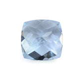 AQUAMARINE CHECKER CUT ANTIC CUSHION (A/SI) 6MM 1.35 Cts.