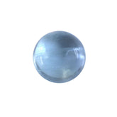 AQUAMARINE ROUND CAB (A/HI) 7MM 1.65 Cts.