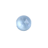 AQUAMARINE ROSE CUT ROUND CAB (A/HI) 4MM 0.21 Cts.