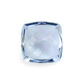 AQUAMARINE CUT CUSHION (B/SI) 7MM 1.39 Cts.