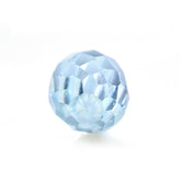 AQUAMARINE FACETED DROP (HALF DRILL 0.70MM) (A+/SI-HI) 8X5MM 1.44 Cts.