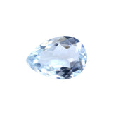AQUAMARINE CUT PEAR (C/SI) 7X5MM 0.58 Cts.