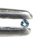 AQUAMARINE CUT ROUND (A+) 1MM 0.004 Cts.