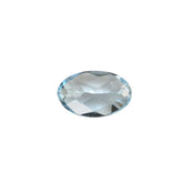 AQUAMARINE CHECKER CUT OVAL (A+) 5X3MM 0.20 Cts.
