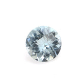 AQUAMARINE CHECKER CUT ROUND (A+) 6MM 0.76 Cts.