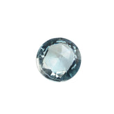 AQUAMARINE ROSE CUT BRIOLEETE ROUND (A+) 6MM 0.80 Cts.
