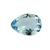 AQUAMARINE CUT PEAR (A+++) 10X7MM 1.57 Cts.