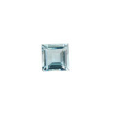 AQUAMARINE CUT SQUARE (A+++) 3.50MM 0.28 Cts.