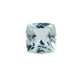 AQUAMARINE ANTIC CUT CUSHION (A+) 6MM 0.73 Cts.