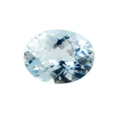 AQUAMARINE CHECKER CUT OVAL (A+++) 9X7MM 1.57 Cts.
