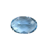 AQUAMARINE CHECKER CUT OVAL (A++++) 6X4MM 0.41 Cts.