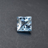 AQUAMARINE BUFFTOP SQUARE 6MM 1.17 Cts.