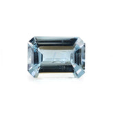 AQUAMARINE CUT OCTAGON (A+/SI) 7X5MM 0.79 Cts.