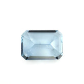 AQUAMARINE CUT OCTAGON (A+/SI) 7X5MM 0.79 Cts.
