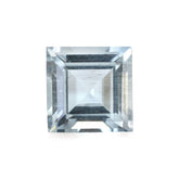AQUAMARINE CUT SQUARE (A+/SI) 7MM 1.58 Cts.