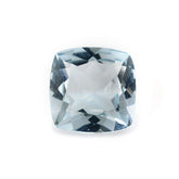 AQUAMARINE ANTIC CUT CUSHION (A+/SI) 7MM 1.19 Cts.