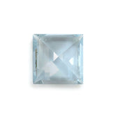 AQUAMARINE CUT SQUARE (A+) 8MM 2.10 Cts.