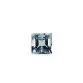 AQUAMARINE CUT SQUARE (A+/SI) 3MM 0.13 Cts.