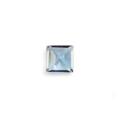 AQUAMARINE CUT SQUARE (A+/SI) 3MM 0.13 Cts.