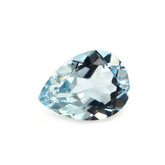 AQUAMARINE CUT PEAR (A+) 8X6MM 0.95 Cts.
