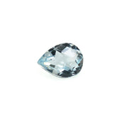 AQUAMARINE CHECKER CUT PEAR (A+) 4X3MM 0.15 Cts.