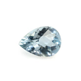 AQUAMARINE CHECKER CUT PEAR (A+) 7X5MM 0.62 Cts.
