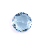 AQUAMARINE CHECKER CUT ROUND (A+/SI) 7MM 1.16 Cts.