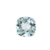AQUAMARINE CHECKER CUT CUSHION (A) 5MM 0.44 Cts.