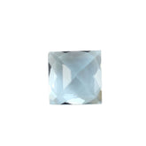 AQUAMARINE CHECKER CUT SQUARE (A/SI) 5MM 0.54 Cts.