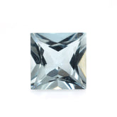AQUAMARINE PRINCESS CUT SQUARE (A) 6MM 0.99 Cts.