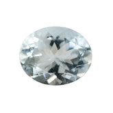 AQUAMARINE CUT OVAL (A/SI) 10X8MM 2.61 Cts.