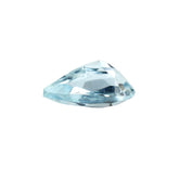 AQUAMARINE CUT PEAR (A/SI) 5X3MM 0.29 Cts.