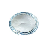 AQUAMARINE BUFFTOP OVAL (B) 10X8MM 2.28 Cts.