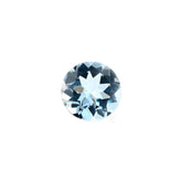 AQUAMARINE CUT ROUND (A+++/SI) 5.00MM 0.38 Cts.