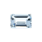 AQUAMARINE CUT BAGUETTE (C/SI) 9X6MM 1.90 Cts.