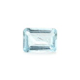 AQUAMARINE CUT OCTAGON (A/HI/TRANSLUCENT) 8X6MM 1.33 Cts.