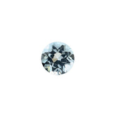 AQUAMARINE CUT ROUND (A/SI) 4.00MM 0.35 Cts.
