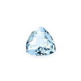 AQUAMARINE CHECKER CUT TRILLION (A+++/SI) 6.00MM 0.60 Cts.