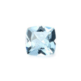 AQUAMARINE CUT CUSHION (A+/SI) 6.00MM 0.89 Cts.