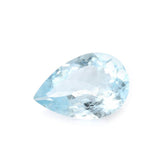 AQUAMARINE CUT PEAR (B/HI) 12X8MM 2.65 Cts.