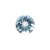 AQUAMARINE CUT ROUND (A/SI) 6.00MM 0.87 Cts.